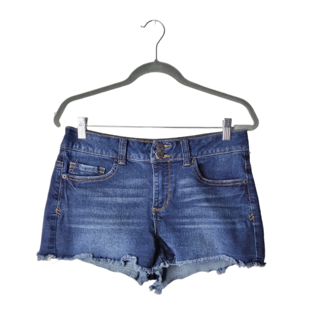 Mudd Dark Wash FLX Stretch Denim Shorts
